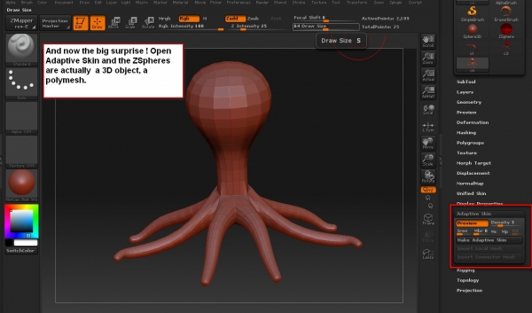 Creation of An armor for  octopus: Step 5